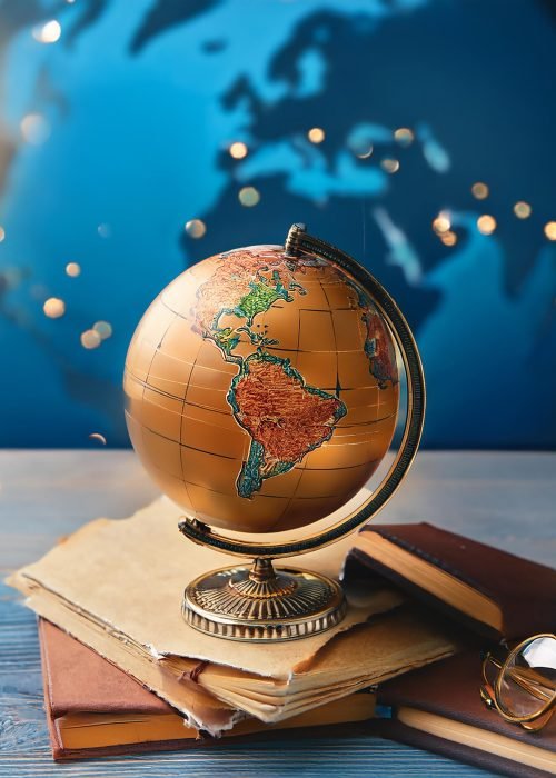 man-child-are-looking-globe-that-says-earth-is-top-it